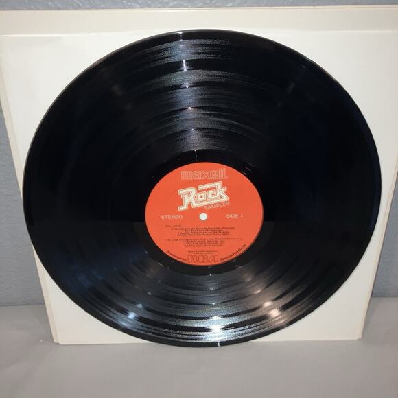 Vinyl Record Maxell Rock Sampler from 1979 LP Album Everything In Great Shape - Picture 4 of 5